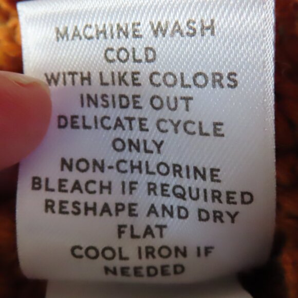 LL Bean Signature Cotton Funnelneck Sweater Saddle Drawstring Small Fishermans - Picture 10 of 12